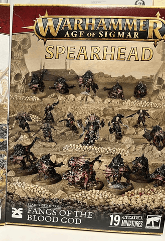 Games Workshop Warhammer Age of Sigmar: Spearhead: Blades of Khorne: Fangs of the Blood God - collectorzown