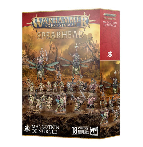 Games Workshop Warhammer Age of Sigmar Spearhead Maggotkin of Nurgle - collectorzown