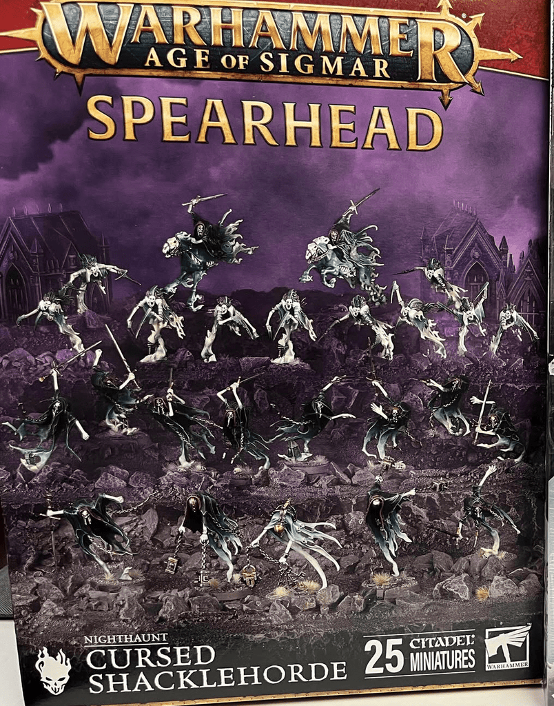 Warhammer Age Of Sigmar – Tête De Lance Nighthaunt Shacklehorde (2025) – 25 Miniatures Plastique à Monter