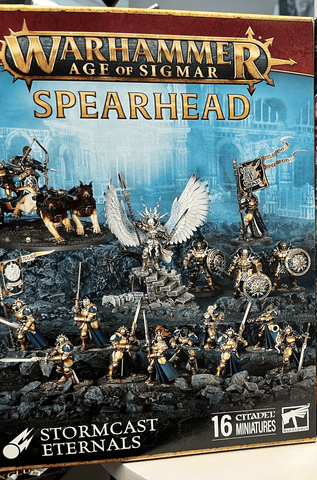 Games Workshop Warhammer Age of Sigmar: Spearhead: Stormcast Eternals: Yndrasta's Spearhead - collectorzown