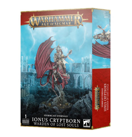 Games Workshop Warhammer Age of Sigmar: Stormcast Eternals Ionus Cryptborn, Warden of Lost Souls - collectorzown