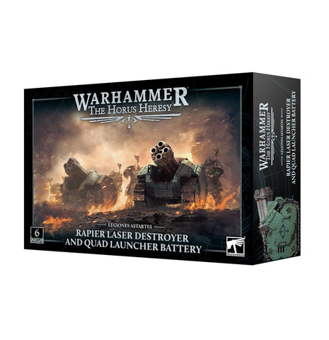Games Workshop Warhammer The Horus Heresy: Legiones Astartes Rapier Laser Destroyer and Quad Launcher Battery - collectorzown