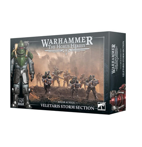 Games Workshop Warhammer The Horus Heresy Solar Auxilia Veletaris Storm Section - collectorzown