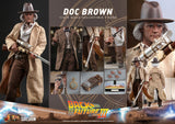 Hot Toys Back to the Future Doc Brown Sixth Scale Figure - collectorzown