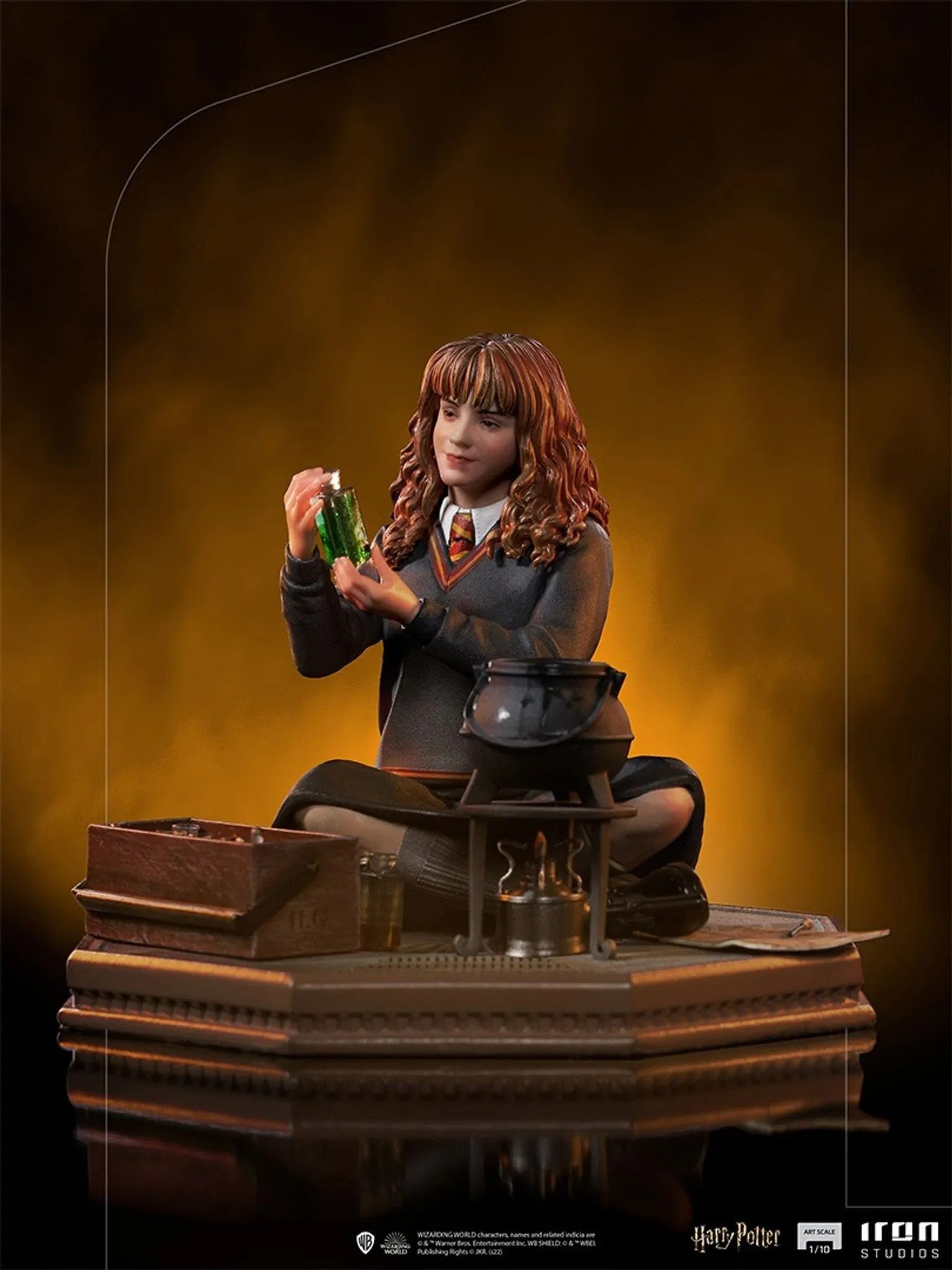 HARRY POTTER TYPE Scale Hermione Granger Polyjuice Statue 1/10 Iron HARRY POTTER TYPE Scale Hermione Granger Polyjuice Statue 1/10 Iron
