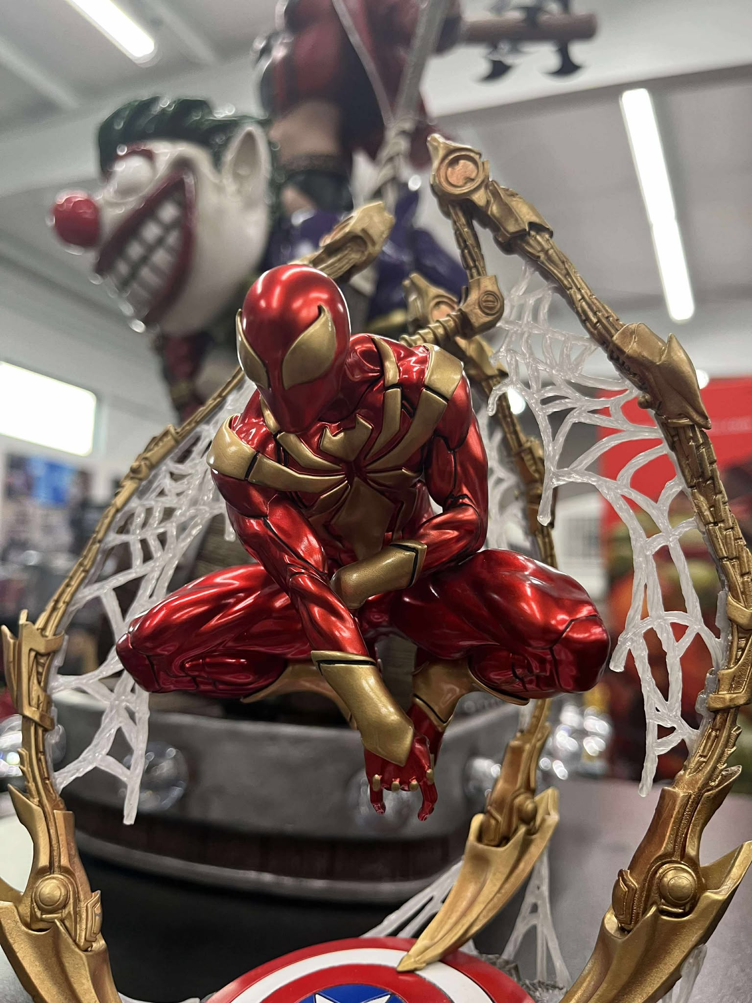 アイアンスタジオ Iron Studios Statue Spider-Man Amazon.com: Iron Studios Spider-Man No Way Home 1/10 Scale