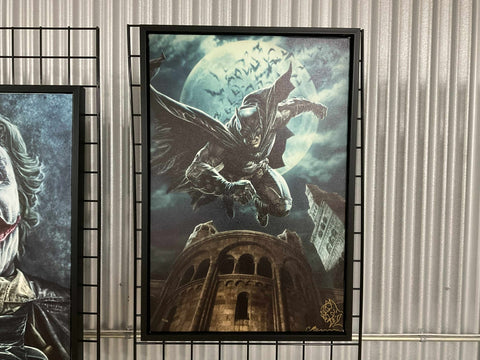 Lee Bermejo - Batman 1 Giclee on Canvas Signed and Remarked by Lee Bermejo ES 50 Made - collectorzown