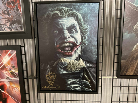 Lee Bermejo - The Joker Giclee on Canvas Signed and Remarked by Lee Bermejo ES 50 Made - collectorzown