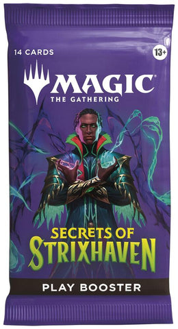 Magic: The Gathering TCG: Secrets of Strixhaven Play Booster Single Packs - collectorzown