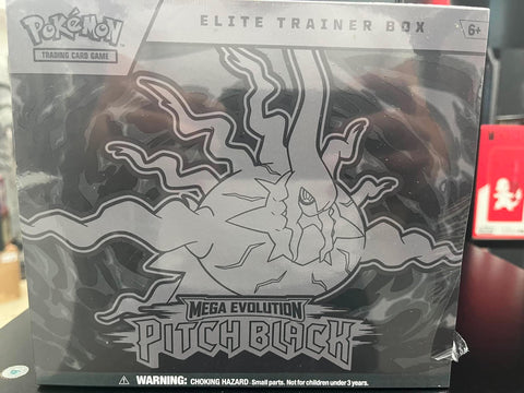Pokemon TCG: Mega Evolution ME5 Pitch Black Elite Trainer Box - collectorzown