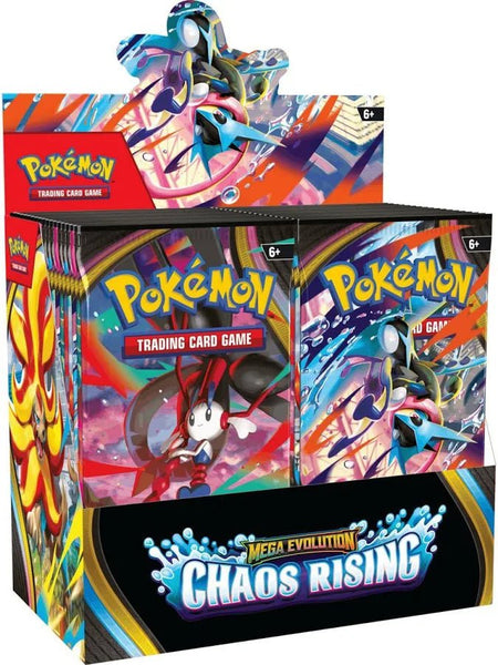 Pokemon TCG: Mega Evolutions ME4 Chaos Rising Booster Box