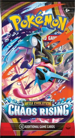 Pokemon TCG: Mega Evolutions ME4 Chaos Rising Booster Single Packs - collectorzown