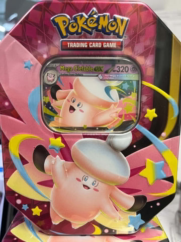 Pokemon TCG: Mega Moonlit Tin - Mega Clefable ex - collectorzown