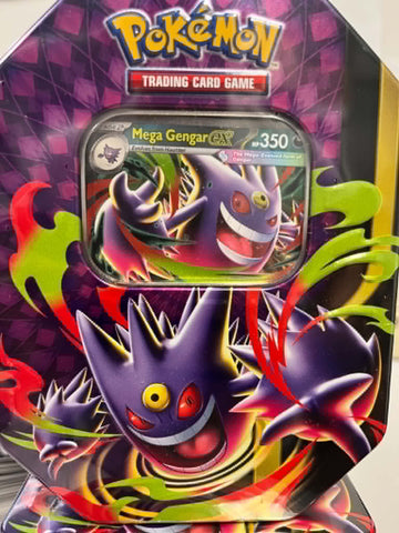 Pokemon TCG: Mega Moonlit Tin - Mega Gengar ex - collectorzown