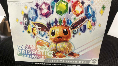 Pokemon TCG: Scarlet & Violet Prismatic Evolutions Elite Trainer Box - collectorzown