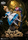 PRE-ORDER: Beast Kingdom Alice in Wonderland: Alice & The Cheshire Cat Master Craft Series Statue - collectorzown