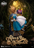 PRE-ORDER: Beast Kingdom Alice in Wonderland: Alice & The Cheshire Cat Master Craft Series Statue - collectorzown