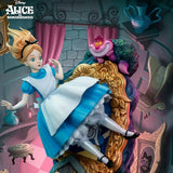 PRE-ORDER: Beast Kingdom Alice in Wonderland: Alice & The Cheshire Cat Master Craft Series Statue - collectorzown
