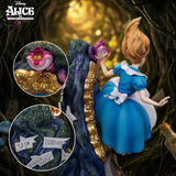 PRE-ORDER: Beast Kingdom Alice in Wonderland: Alice & The Cheshire Cat Master Craft Series Statue - collectorzown