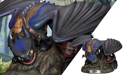 PRE - ORDER: Beast Kingdom How to Train Your Dragon Toothless (Special Edition) Statue - collectorzown