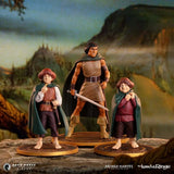 PRE - ORDER: Dark Horse The Lord of the Rings Animated Film PVC Figure Set: Frodo, Aragorn, and Samwise - collectorzown
