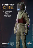 PRE - ORDER: Exo - 6 Star Trek: First Contact Lt. Commander Worf in EVA Suit 1:6 Scale Articulated Figure - collectorzown