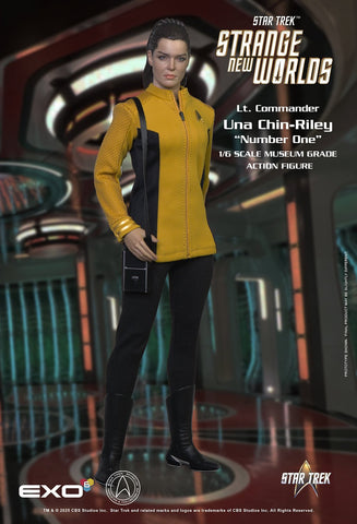 PRE - ORDER: Exo - 6 Star Trek: Strange New Worlds Lt. Commander Una Chin - Riley (Number One) 1/6 Scale Figure - collectorzown