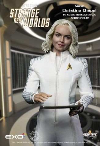 PRE - ORDER: Exo - 6 Star Trek: Strange New Worlds Nurse Christine Chapel 1/6 Scale Figure - collectorzown