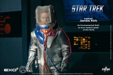PRE-ORDER: Exo-6 Star Trek: The Original Series Captain James T. Kirk (Environmental Spacesuit) 1:6 Scale Articulated Figure - collectorzown