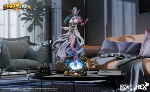 PRE-ORDER: HEX Collectibles Hearthstone Tyrande Whisperwind 1/6 Scale Statue - collectorzown