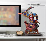 PRE - ORDER: HEX Collectibles Hearthstone/World of Warcraft Leeroy Jenkins 1/6 Scale Statue - collectorzown