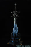 PRE - ORDER: HEX Collectibles World of Warcraft Frostmourne Sword Ice Pedestal Replica - collectorzown