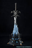 PRE - ORDER: HEX Collectibles World of Warcraft Frostmourne Sword Ice Pedestal Replica - collectorzown