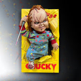 PRE - ORDER: Hollywood Collectibles Group Bride of Chucky: Chucky Half - Scale Wall Sculpture Wall Decor - collectorzown