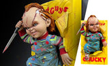 PRE - ORDER: Hollywood Collectibles Group Bride of Chucky: Chucky Half - Scale Wall Sculpture Wall Decor - collectorzown