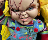 PRE - ORDER: Hollywood Collectibles Group Bride of Chucky: Chucky Life - Size Wall Sculpture Wall Decor - collectorzown