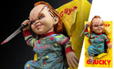 PRE - ORDER: Hollywood Collectibles Group Bride of Chucky: Chucky Life - Size Wall Sculpture Wall Decor - collectorzown
