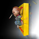 PRE - ORDER: Hollywood Collectibles Group Bride of Chucky: Chucky Life - Size Wall Sculpture Wall Decor - collectorzown