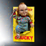PRE - ORDER: Hollywood Collectibles Group Bride of Chucky: Chucky Life - Size Wall Sculpture Wall Decor - collectorzown