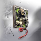 PRE - ORDER: Hollywood Collectibles Group Predator Life - Size Wall Decor - collectorzown