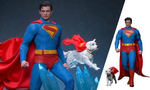 PRE - ORDER: Hot Toys DC Comics Superman & Krypto Sixth Scale Figures - collectorzown