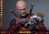 PRE - ORDER: Hot Toys Deadpool & Wolverine Deadpool (Battling Version) Sixth Scale Figure - collectorzown