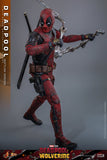 PRE - ORDER: Hot Toys Deadpool & Wolverine Deadpool (Battling Version) Sixth Scale Figure - collectorzown