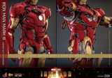 PRE - ORDER: Hot Toys Marvel Comics Iron Man Mark III (Armor Suit Up Version) Sixth Scale Figure - collectorzown