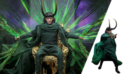 PRE-ORDER: Hot Toys Marvel Loki Season 2: God Loki Sixth Scale Figure - collectorzown