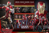 PRE - ORDER: Hot Toys Marvel Studios Avengers: Age of Ultron: Iron Man Mark XLIII (2.0) (Deluxe Version) Sixth Scale Figure - collectorzown