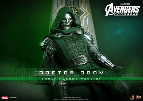 PRE-ORDER: Hot Toys Marvel Studios Avengers: Doomsday Doctor Doom Sixth Scale Figure - collectorzown