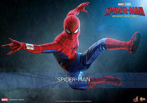 PRE-ORDER: Hot Toys Marvel Studios Spider-Man: Brand New Day Spider-Man Sixth Scale Figure - collectorzown