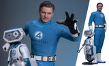 PRE - ORDER: Hot Toys Marvel Studios The Fantastic Four: First Steps Mister Fantastic and H.E.R.B.I.E. Sixth Scale Figure Set - collectorzown