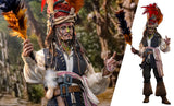 PRE - ORDER: Hot Toys Pirates of the Caribbean: Dead Man’s Chest Pelegostos Chief Jack Sparrow Sixth Scale Figure - collectorzown